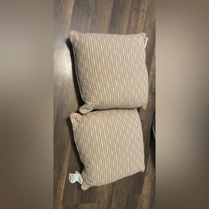 Brown Pillows Brand New Never Used